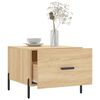 vidaXL Coffee Table Sonoma Oak 50x50x40 cm Engineered Wood