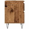 vidaXL Bedside Cabinet Old Wood 40x35x50 cm Engineered Wood
