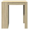 vidaXL Bar Table Sonoma Oak 102x70x103.5 cm Engineered Wood