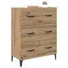 vidaXL Sideboard with Drawer Artisan Oak 69.5 x 34 x 90 cm