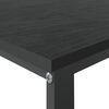 vidaXL Computer Desk Black 110x60x73 cm Engineered Wood