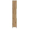 vidaXL Bathroom Cabinet Artisan Oak 30x30x190 cm Engineered Wood