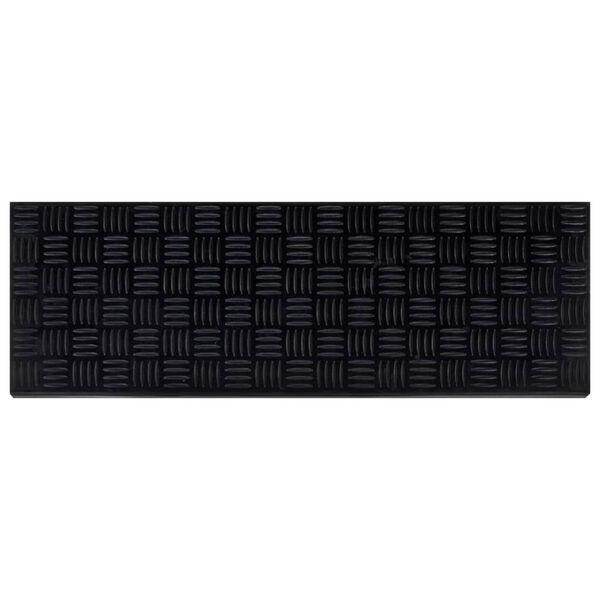 vidaXL Stair Treads 10 pcs 25x75 cm Rubber