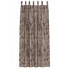 vidaXL Velvet Curtains 2 pcs Cappuccino 225 x 140 cm Velvet