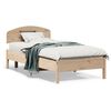vidaXL Bed Frame without Mattress 90x190 cm Single Solid Wood Pine
