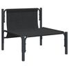 vidaXL Outdoor Furniture with Cushion Anthracite 80 x 80 x 71 cm Steel