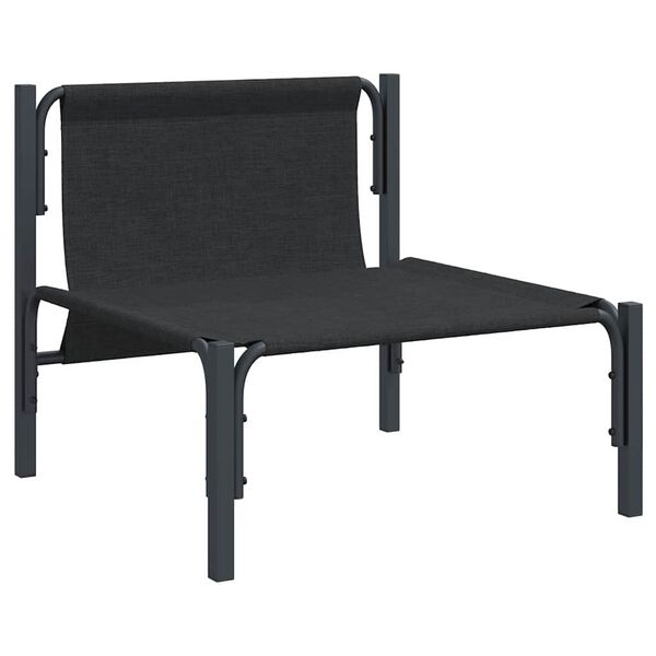vidaXL Outdoor Furniture with Cushion Anthracite 80 x 80 x 71 cm Steel