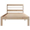 vidaXL Bed Frame with Headboard without Mattress 90x200 cm