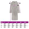 vidaXL Bathrobe KINN Grey XL Cotton