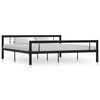vidaXL Bed Frame | Black | Metal | Super King | Tough Build | Bed Frame