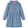 Kids' Dress with Long Sleeves Petrol 128