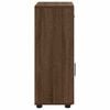 vidaXL Bathroom Cabinet Set TULUM Brown Oak 37 x 31.5 x 82 cm