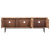 vidaXL TV Cabinet 140x30x45 cm Solid Acacia Wood