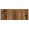 vidaXL Wall Mounted TV cabinets 4 pcs Old Wood Engineered Wood