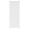 vidaXL Plisse Blind 40x100cm White Pleated Blind