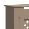 vidaXL MDF Radiator Cover 205 cm
