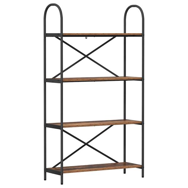 vidaXL Bookshelf Old Wood 80 x 30 x 146 cm Engineered wood