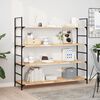 vidaXL Floating Shelves 3 pcs 120x40x2 cm Untreated Solid Wood Acacia