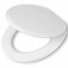 Tiger Soft-Close Toilet Seat Reno MDF White 252350646