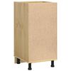 vidaXL Cabinet SKI Honey Brown 40 x 46 x 81.5 cm Solid Pine Wood