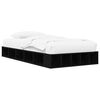 vidaXL Bed Frame with Storage Black Oak 80 x 200 cm Engineered Wood