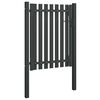 vidaXL Garden Fence Gate Steel 100x125 cm Anthracite