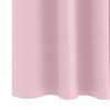 vidaXL Blackout Curtains with Rings 2 pcs Baby Pink 260 x 140 cm