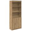 vidaXL Highboard Artisan Oak 70x35x180 cm Engineered Wood