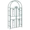 vidaXL Garden Arch Plain Green 115 x 37 x 226 cm