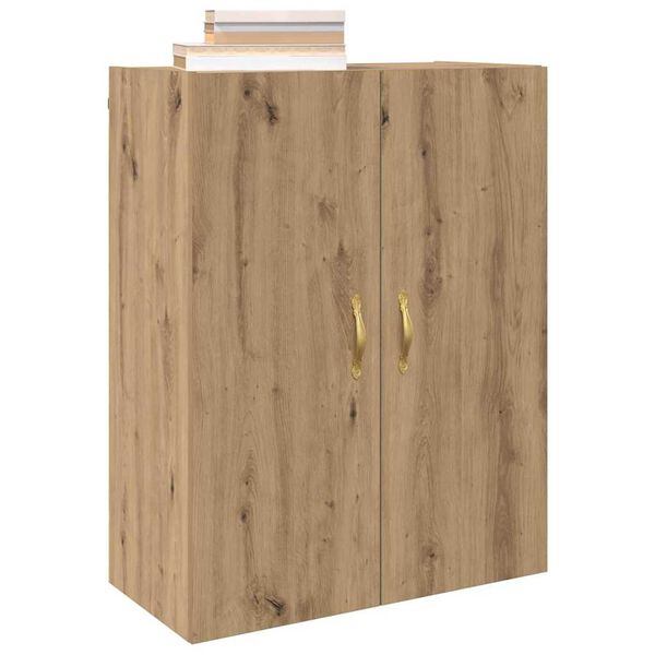 vidaXL Wall-Mounted Cabinet 2 pcs Artisan Oak 69.5 x 34 x 90 cm