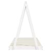 vidaXL Kids Bed Frame White 90x200 cm Solid Wood Pine