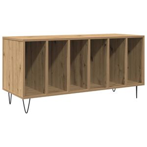 vidaXL Record Cabinet Artisan oak 100 x 38 x 48 cm Engineered Wood