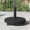 vidaXL Parasol Base Black 48 x 48 x 32 cm