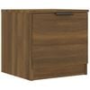 vidaXL Bedside Cabinets 2 pcs Brown Oak 40x39x40 cm