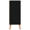 vidaXL Sideboard Black 60x30x72 cm Engineered Wood