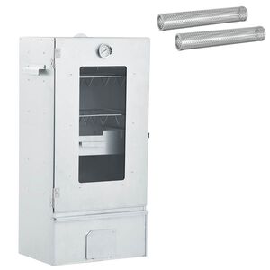 vidaXL Cold Smoker with Smoker Tube 44.5 x 29 x 83 cm Galvanised steel