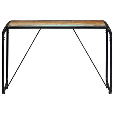 vidaXL Dining Table 118x60x76 cm Solid Reclaimed Wood