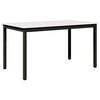vidaXL Dining Table White 140 x 80 x 75 cm Solid Pine Wood