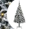 vidaXL Artificial Christmas Tree White 180 cm