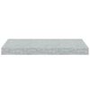 vidaXL Floating Wall Shelves 4 pcs Concrete Grey 50x23x3.8 cm MDF