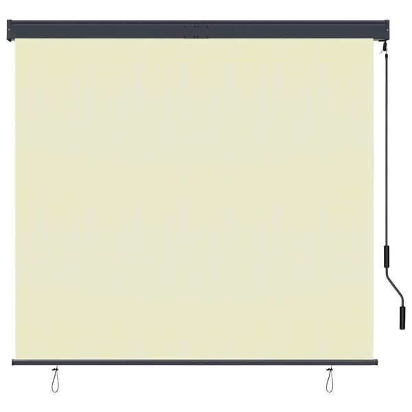 vidaXL Outdoor Roller Blind 160x250 cm Cream