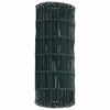 vidaXL Euro Fence Green 0.4 x 10 m PVC-coated iron