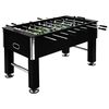 vidaXL Football Table Steel 60 kg 140x74.5x87.5 cm Black