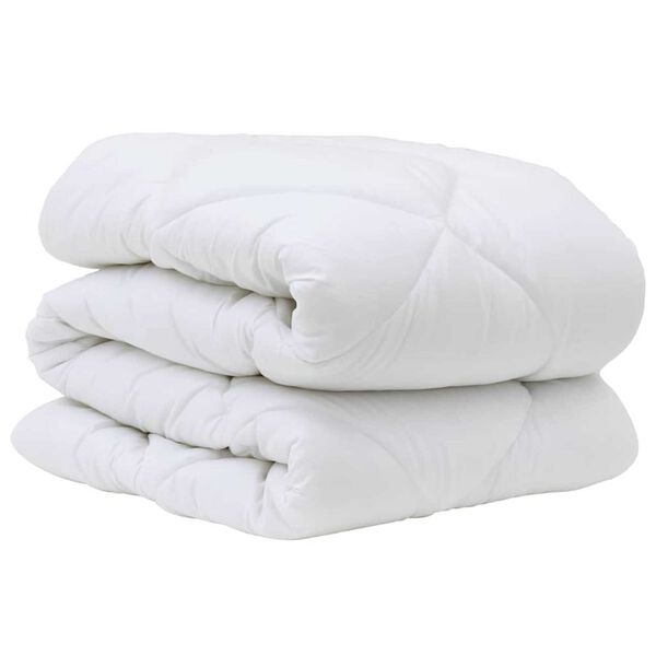 vidaXL Quilts & Duvets White 155 x 220 cm Microfiber