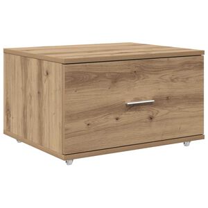 vidaXL Drawer Cabinet Brown 55 x 45 x 33.5 cm Engineered wood