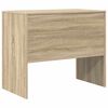 vidaXL Desk Sonoma Oak 90 x 50 x 76 cm