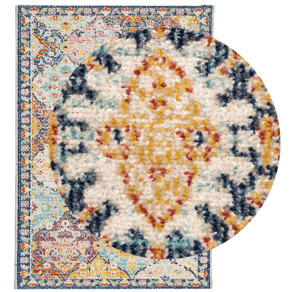 vidaXL Rug ARBIZU Indoor and Outdoor Vintage Design 140x200 cm