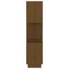 vidaXL Book Cabinet/Room Divider Honey Brown 51x25x101 cm Solid Wood Pine