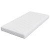 vidaXL Mattress White 100 x 200 cm Gel Memory Foam