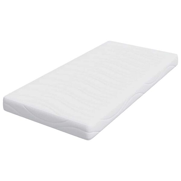 vidaXL Mattress White 100 x 200 cm Gel Memory Foam